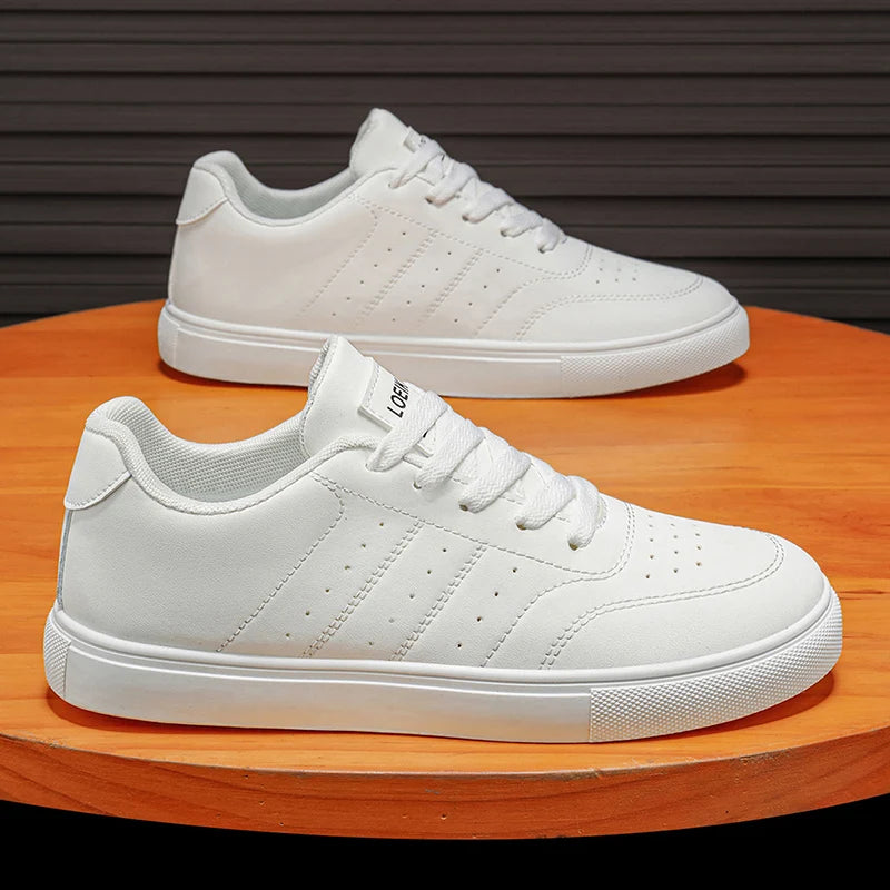 Men's Minimalist Casual Sneakers – Breathable Skate Shoes