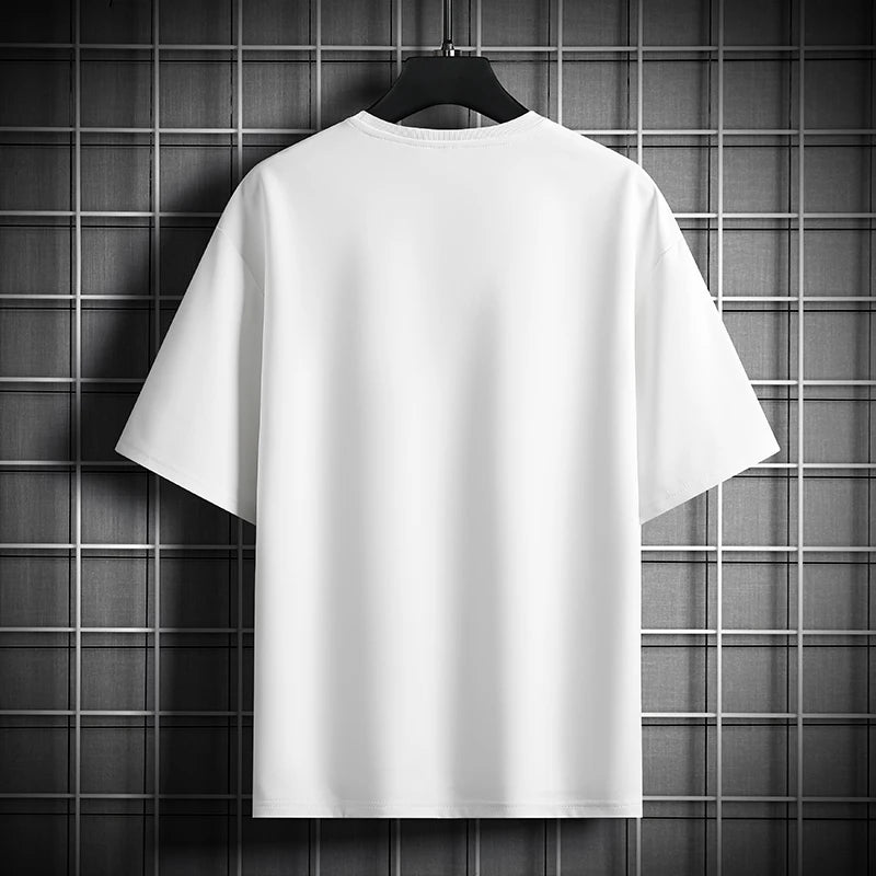 Men’s Oversized Streetwear T-Shirt Casual Summer Top