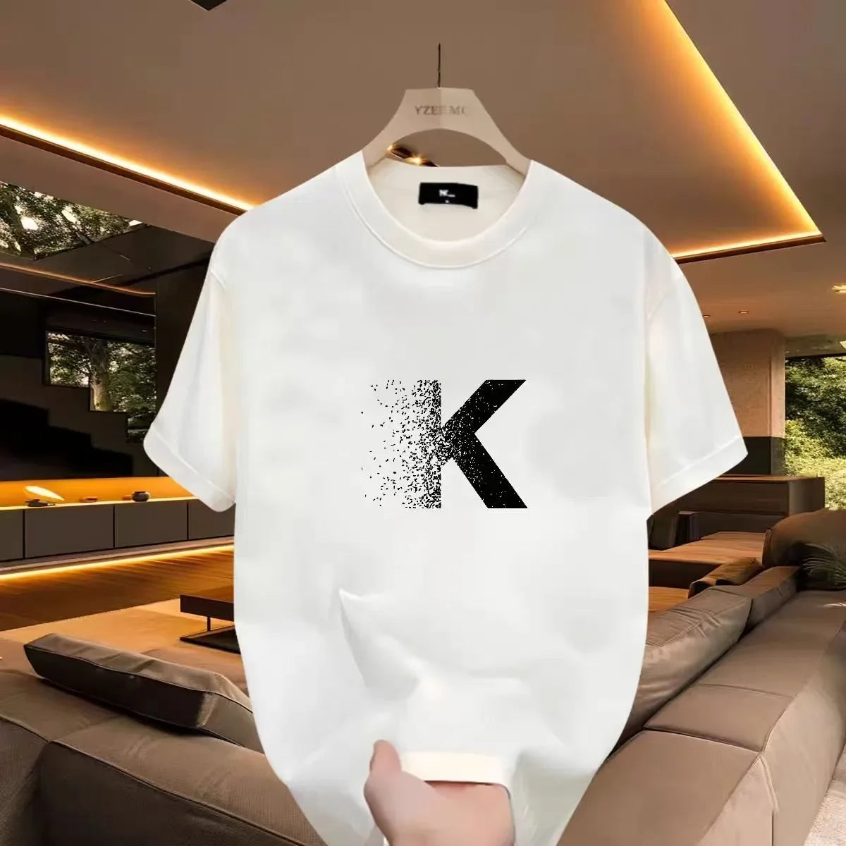 Oversized Graphic Streetwear T-Shirt For Men, Cotton