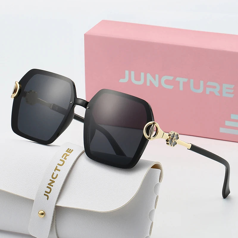 Women’s Polarized Square Sunglasses UV400 Gradient Lenses