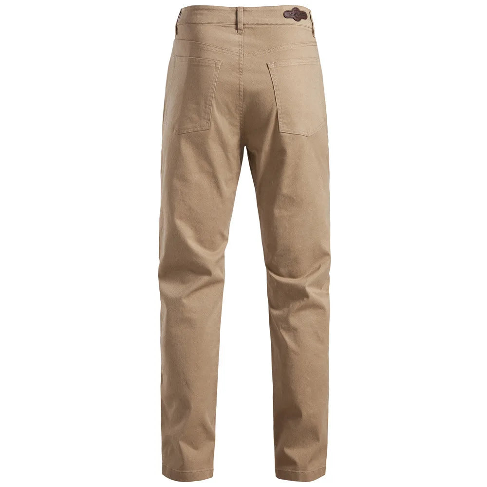Men’s Cotton Straight-Leg Trousers Smart Casual Fit