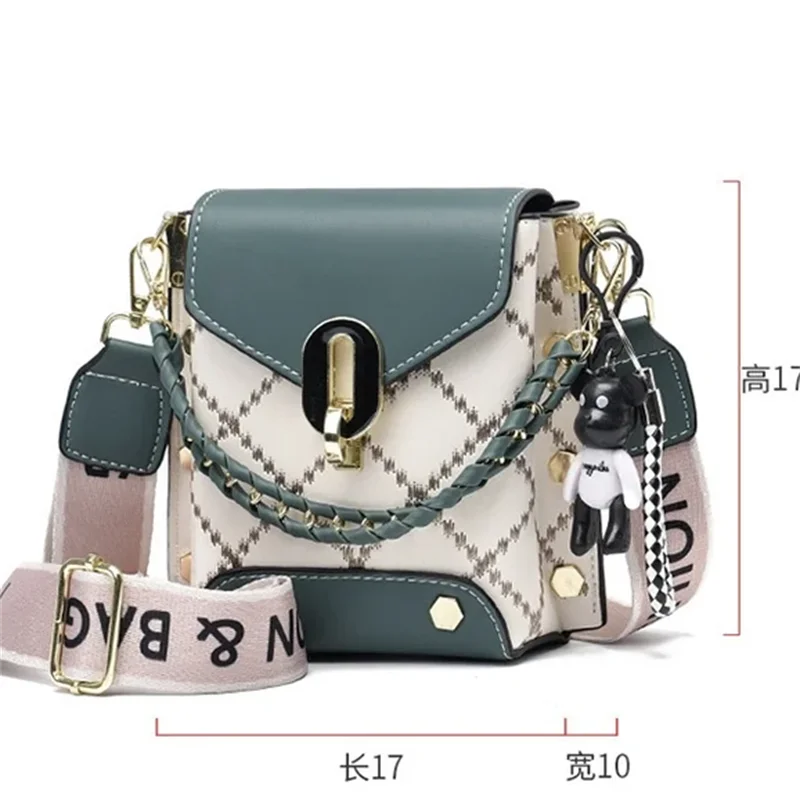 Mini PU Crossbody Phone Bag For Women With Zipper