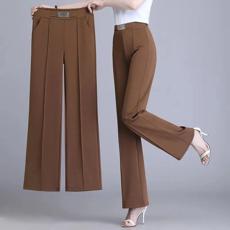 Women’s High-Waist Wide-Leg Dress Pants