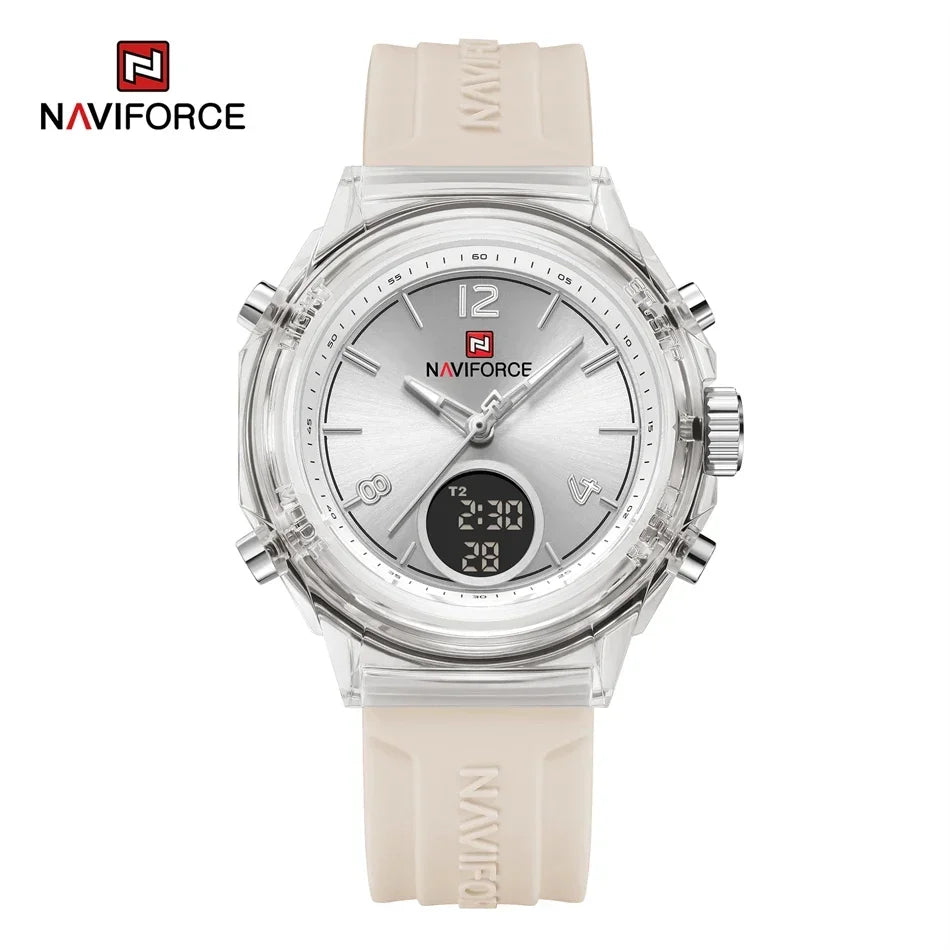 SW Color Women’s Dual Display Sports Watch – 50M Water Resistant