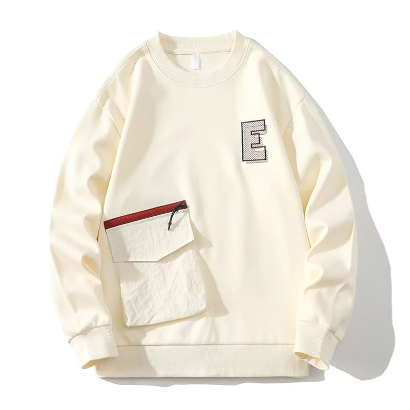 Men's Oversized Crewneck Sweatshirt Casual Streetwear