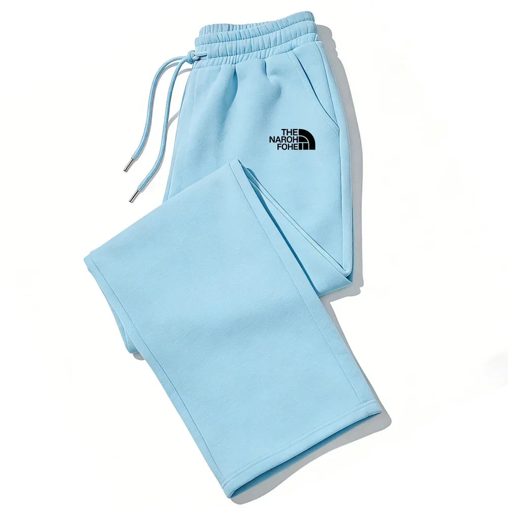 12 Color Men's Fleece Jogger Sweatpants for Autumn and Winter