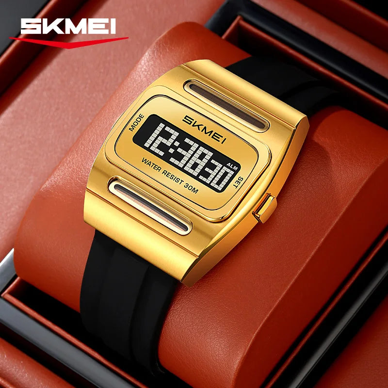 Men’s Digital Sports Watch With Alarm, Date & Backlight