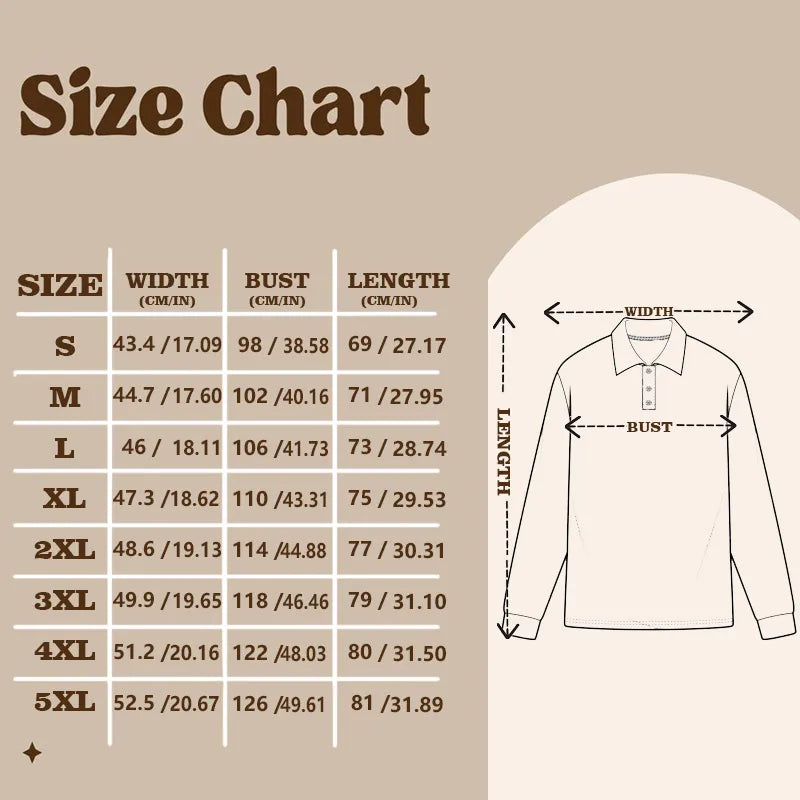 Men’s Striped Long Sleeve Polo Shirt Quick-Dry Casual