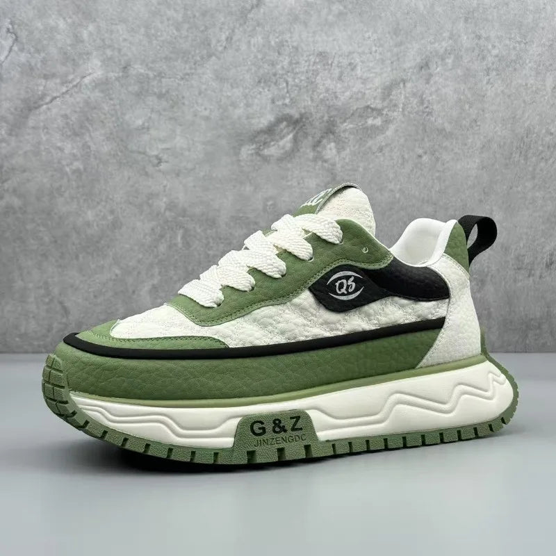 Men's Low Top Mesh Sneakers – Breathable Cushioning