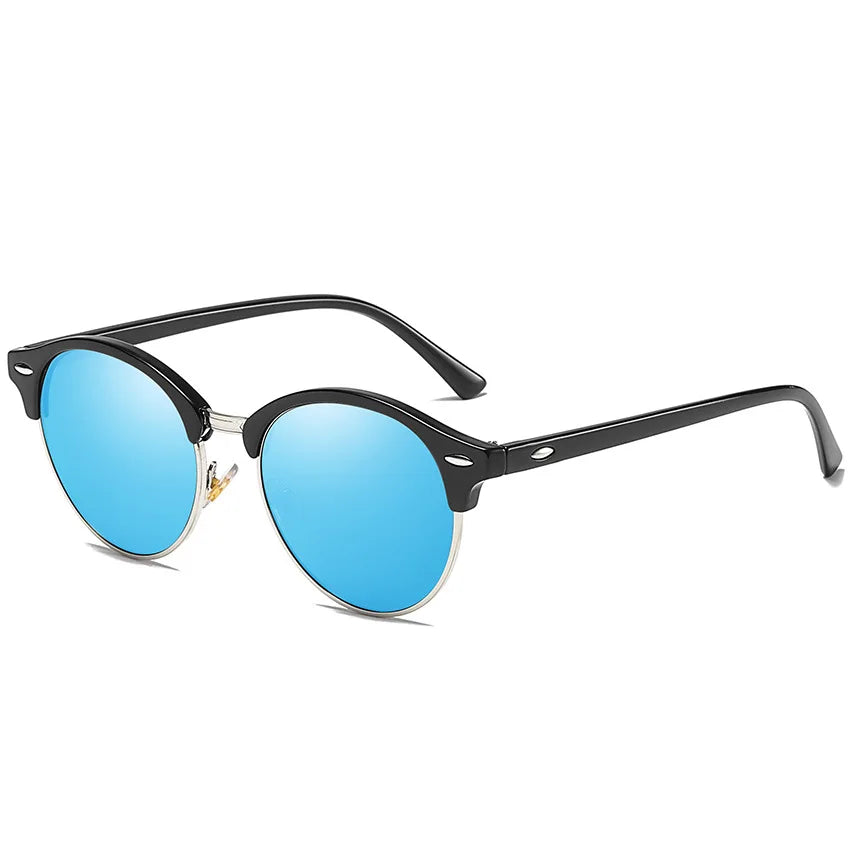 sunglasses 8 Color Men’s Polarized Driving Sunglasses Round Classic Frame