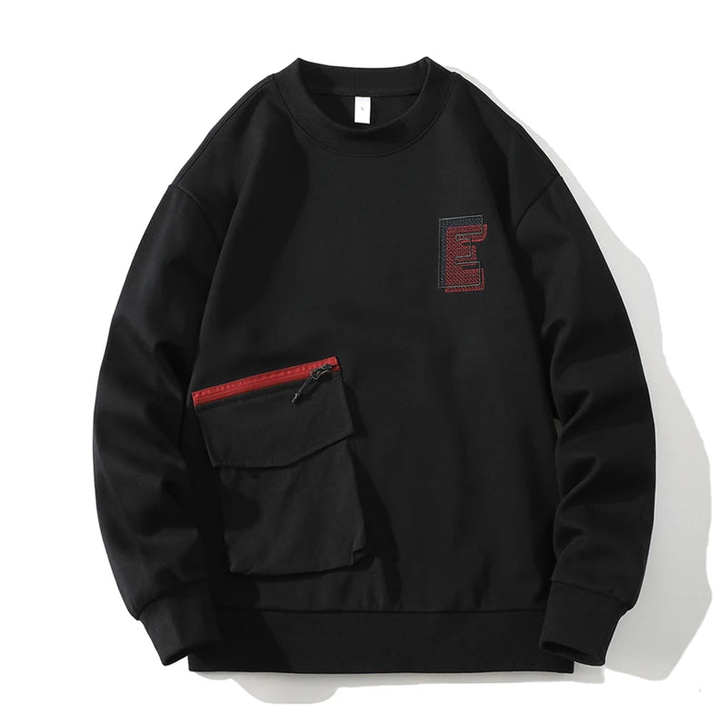 Men's Oversized Crewneck Sweatshirt Casual Streetwear