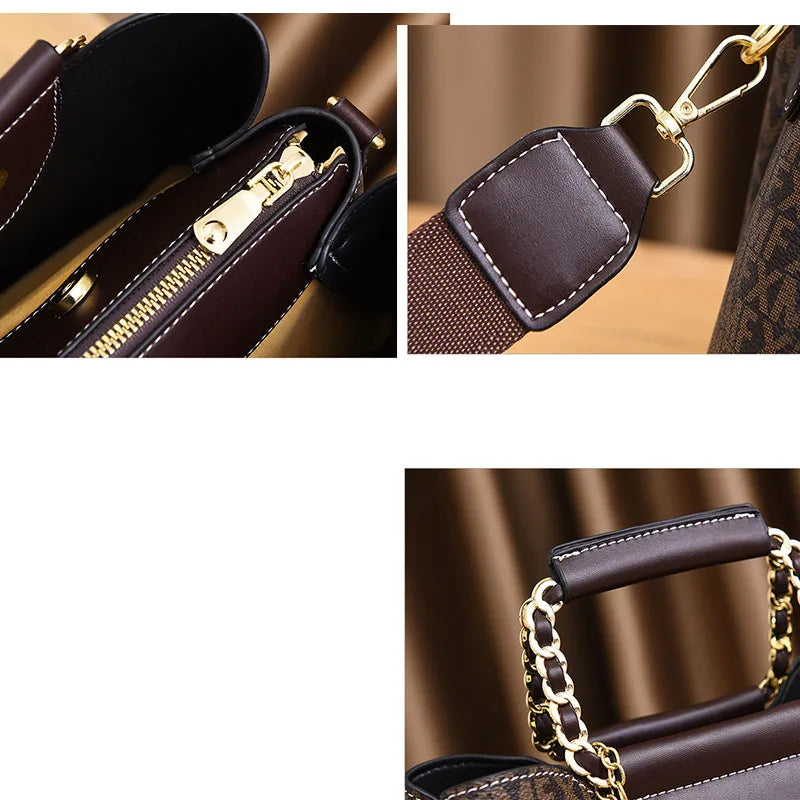 Women’s PU Shoulder Handbag – Soft Square Crossbody Bag
