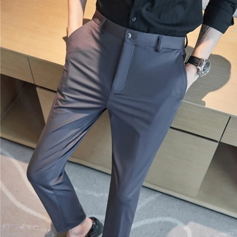 Men's Lightweight Stretch Straight Summer Pants
