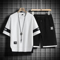 Men’s Summer Tracksuit Set T-Shirt And Shorts