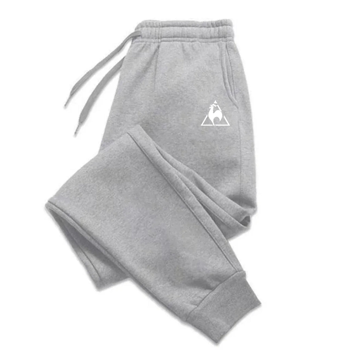 12 Color Men’s Fleece Jogger Sweatpants – Casual Loose Fit