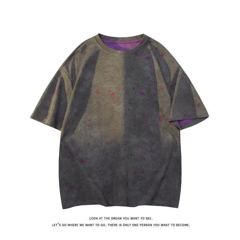 Men's Hip Hop Oversized Streetwear T-Shirt