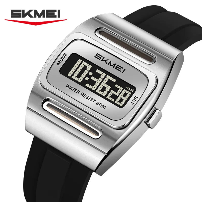 Men’s Digital Sports Watch With Alarm, Date & Backlight