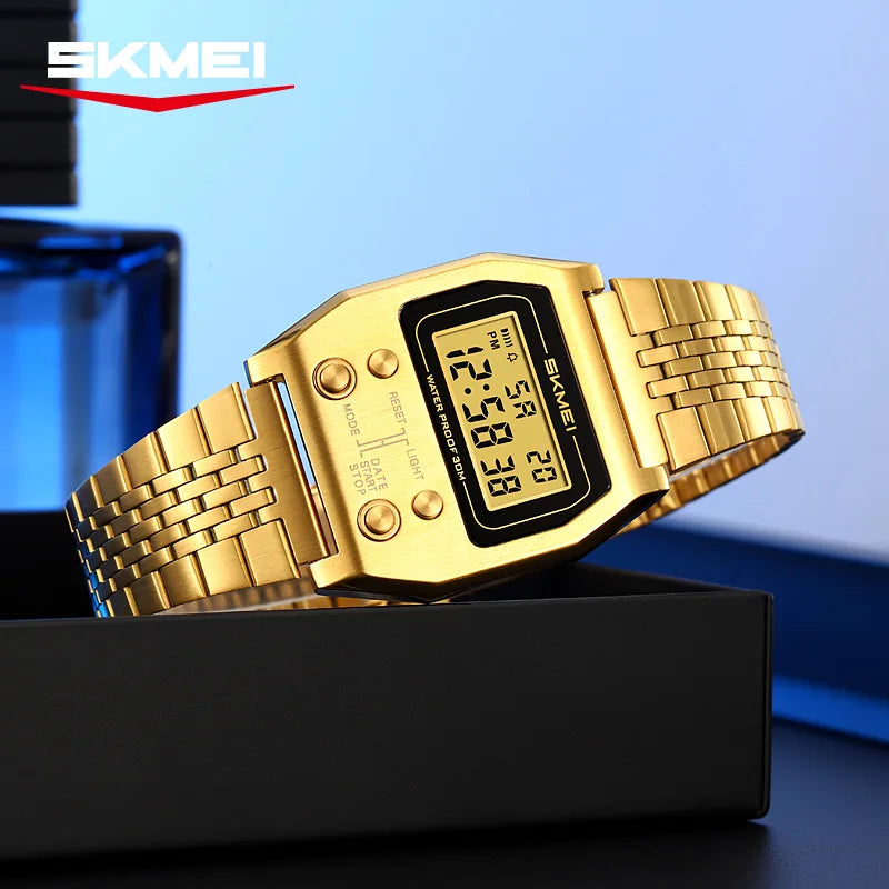 Men’s Digital Sport Watch With Luminous Display
