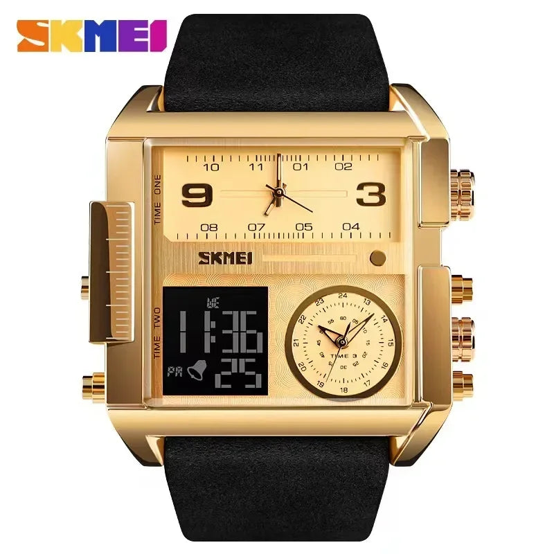 Men’s Digital Sport Watch Quartz Dual Display