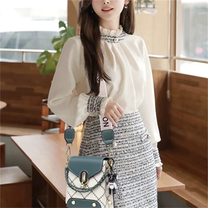 Mini PU Crossbody Phone Bag For Women With Zipper
