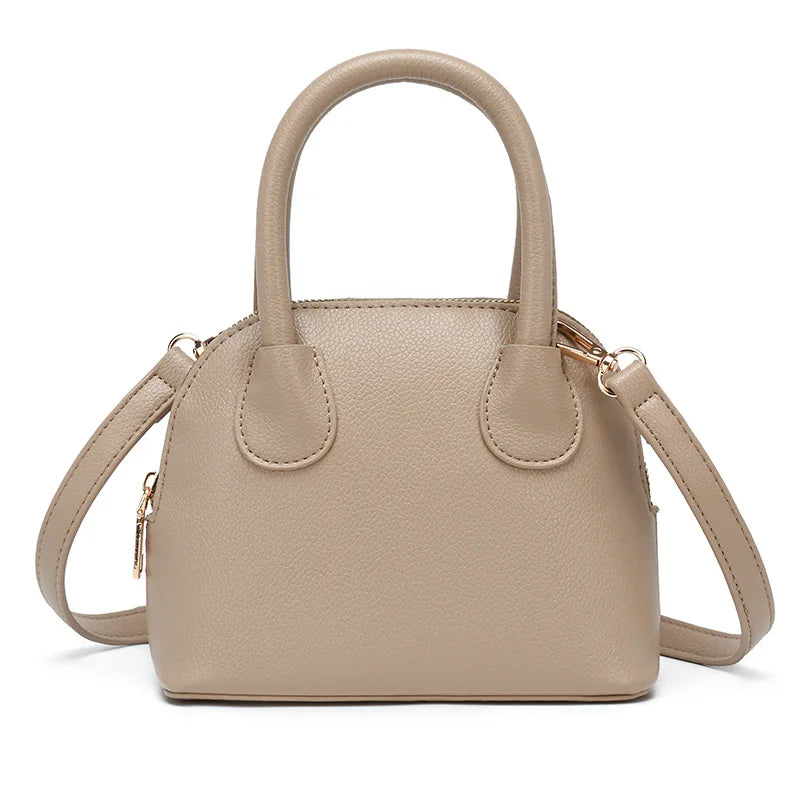 Women’s PU Mini Crossbody Bag Casual Zipper Handbag