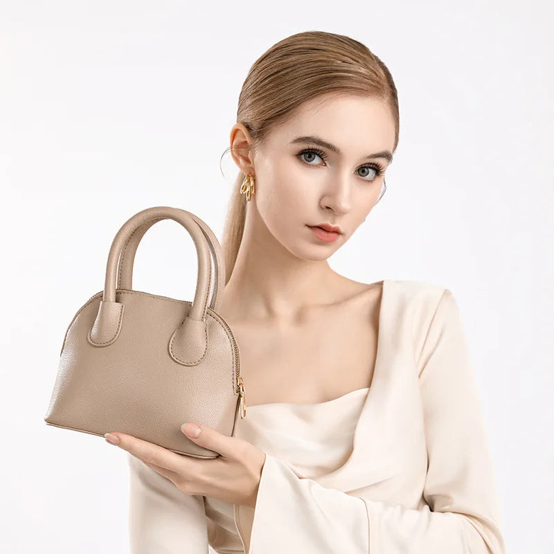 Women’s PU Mini Crossbody Bag Casual Zipper Handbag