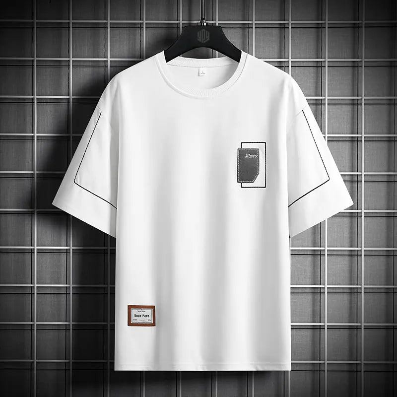 Men’s Oversized Streetwear T-Shirt Casual Summer Top