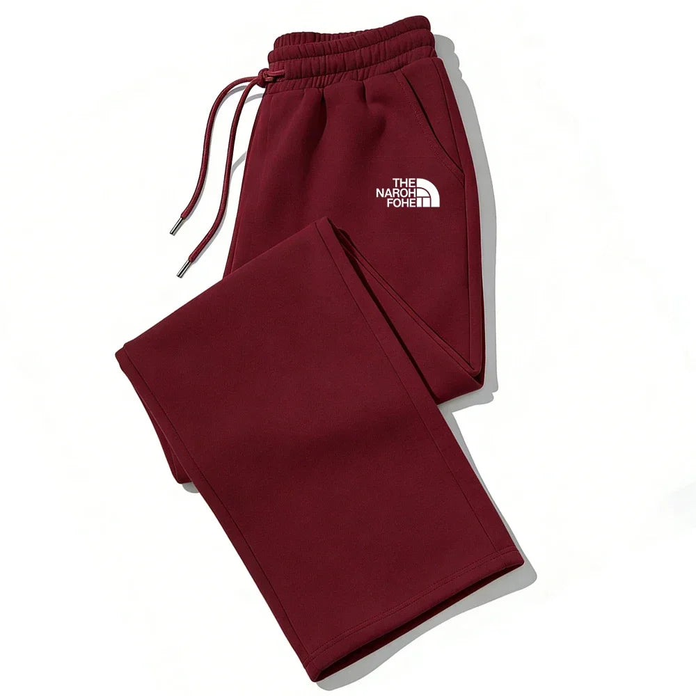 Men's Fleece Jogger Sweatpants for Autumn and Winter