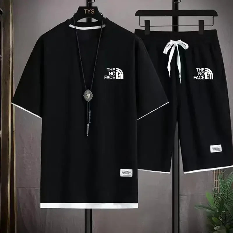 Men's Two-Piece Sports Set T-Shirt And Shorts