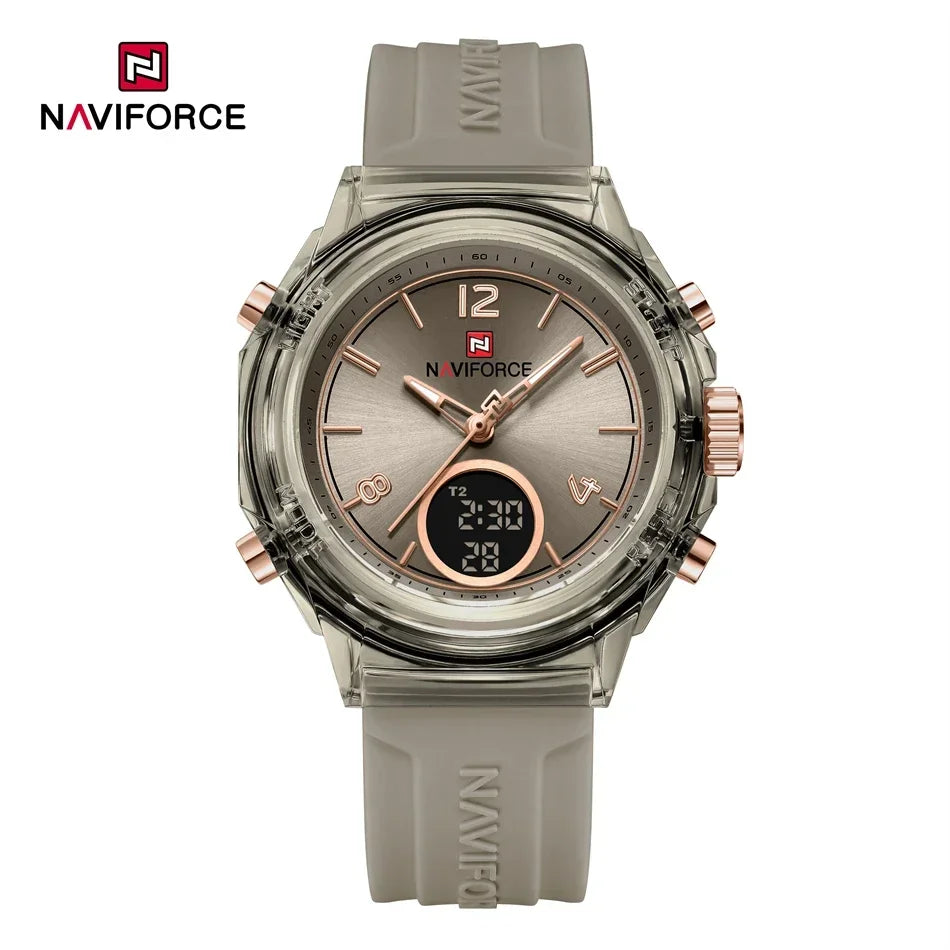 GYGY Color Women’s Dual Display Sports Watch – 50M Water Resistant
