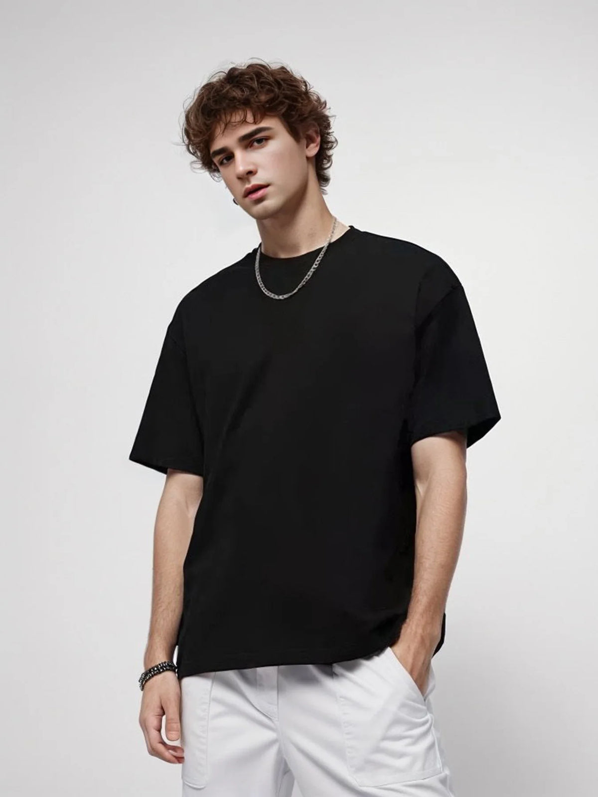 Men's Heavyweight Oversized T-Shirt 280gsm Cotton