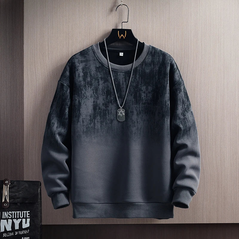 Men's Graphic Sweatshirt Pullover Casual Streetwear