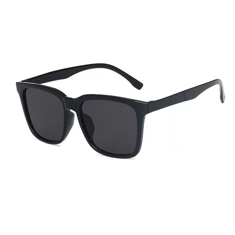 Retro Square Sunglasses For Men – UV400 Mirror Lenses