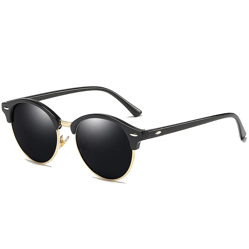 sunglasses 1 Color Men’s Polarized Driving Sunglasses Round Classic Frame