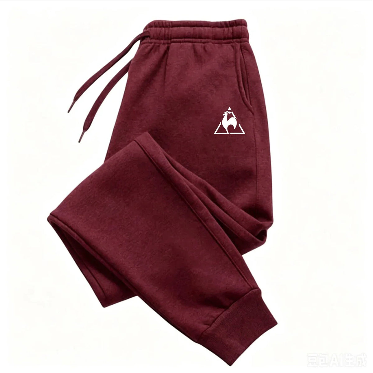 Men’s Fleece Jogger Sweatpants – Casual Loose Fit