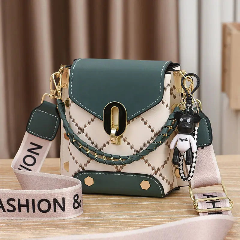 Mini PU Crossbody Phone Bag For Women With Zipper