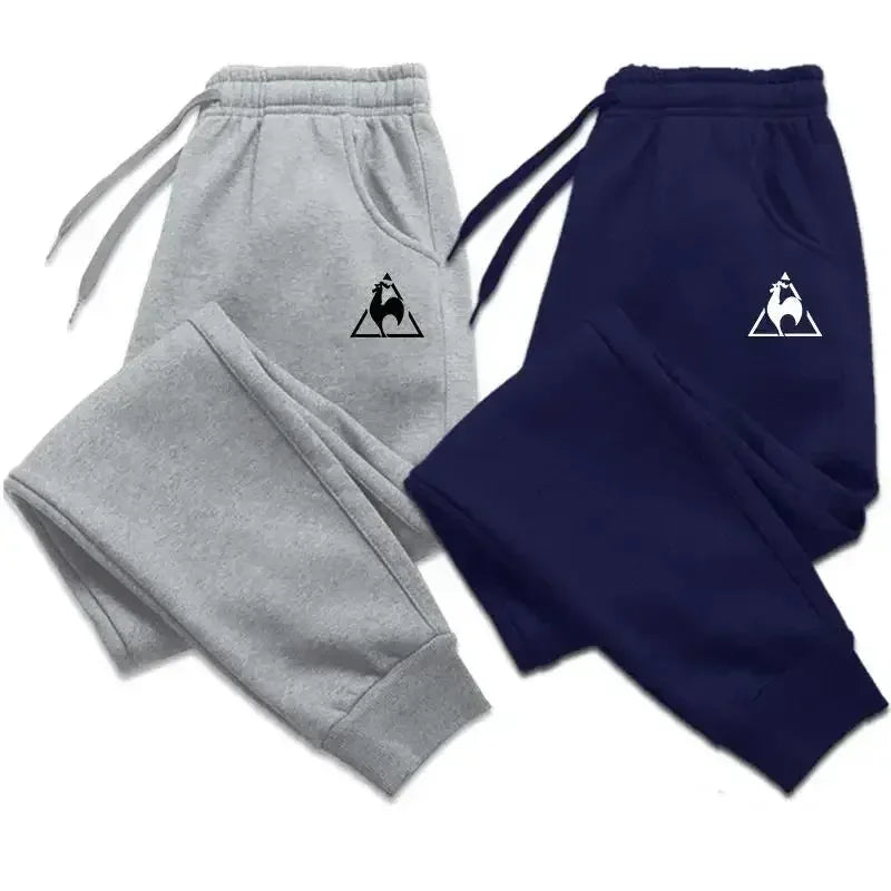 Men’s Fleece Jogger Sweatpants – Casual Loose Fit