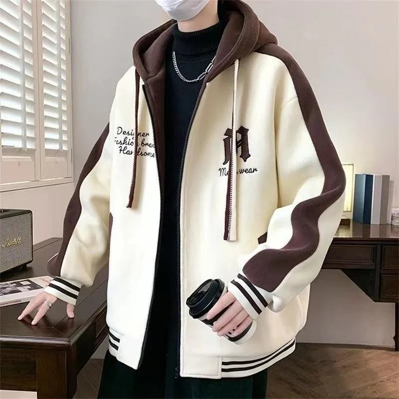 Men's Harajuku Graphic Hoodie Sweatshirt Japan Style