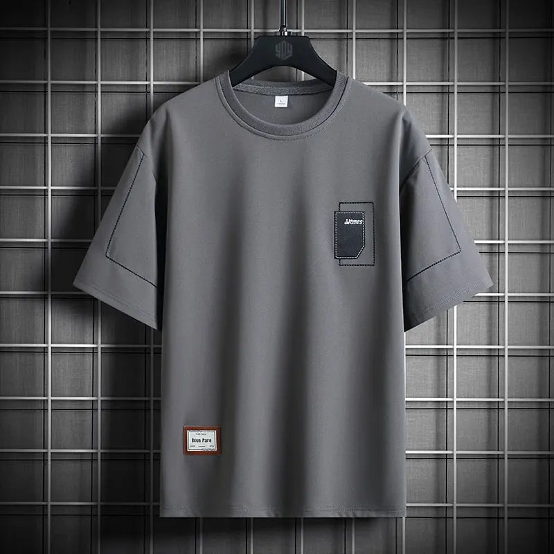 Men’s Oversized Streetwear T-Shirt Casual Summer Top