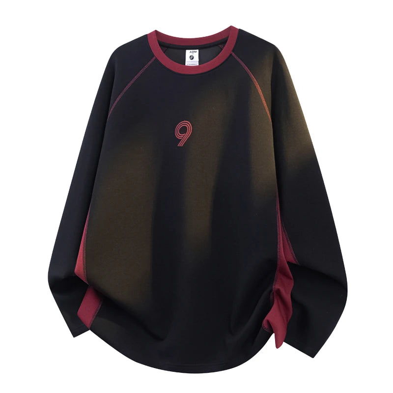Men’s Graphic Sweatshirt Pullover Streetwear O-Neck