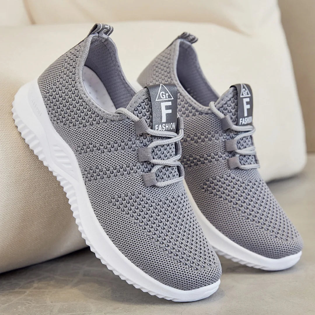 Women’s Mesh Walking Sneakers – Breathable Soft Sole