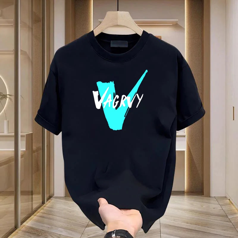 Oversized Graphic Streetwear T-Shirt For Men, Cotton