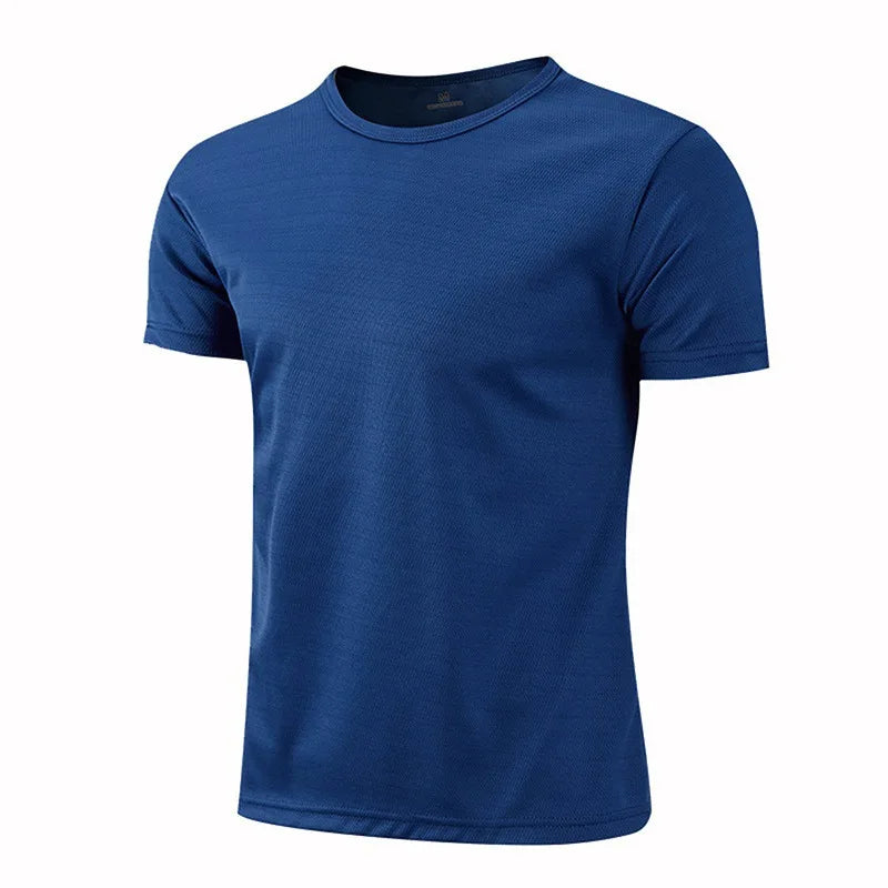 royal blue Color Unisex Quick-Dry Work And Campaign T-Shirt