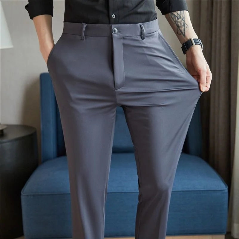 Men's Lightweight Stretch Straight Summer Pants